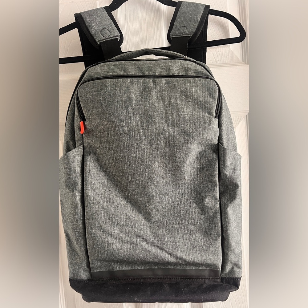 lululemon athletica Gray and Black Backpack